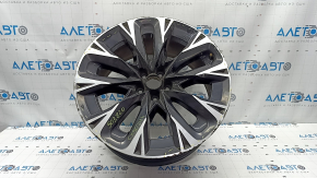 Mazda CX-90 24-26 R21 black and silver wheel rim