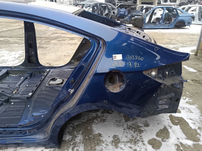 Quarter wing rear left Hyundai Elantra AD 17-20 on the body, blue, dented sunset