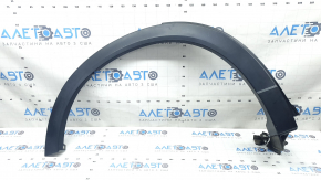 Mazda CX-9 16-23 rear right fender arch trim, broken fasteners, cracks in fasteners, scratches