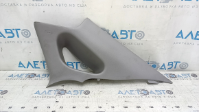 Right rear pillar trim for Hyundai Sonata 11-14, gray, scratches