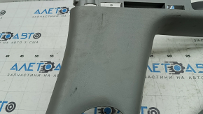 Acura MDX 14-20 left rear pillar trim, gray