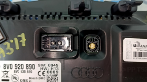 Audi A3 8V 15-18 monochrome instrument cluster