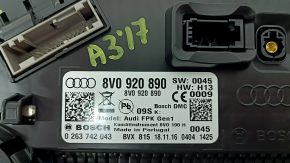 Audi A3 8V 15-18 monochrome instrument cluster