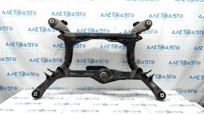 Rear subframe of Porsche Macan 15-26 is rusty, gearbox silents are torn