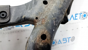 Rear subframe of Porsche Macan 15-26 is rusty, gearbox silents are torn
