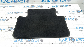 Rear right floor mat for Porsche Macan 15-23, cloth, black