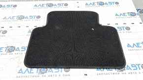 Rear right floor mat for Porsche Macan 15-23, cloth, black