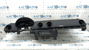 Audi A3 8V 17-20 4D AWD dashboard with airbag, black, with active display