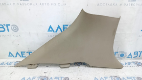 Left rear pillar trim for Kia Optima 11-15, beige, needs cleaning, scratches