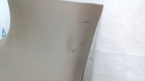 Left rear pillar trim for Kia Optima 11-15, beige, needs cleaning, scratches