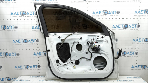 Front left door assembly for Audi A3 8V 15-20 4D keyless, white LS9R, scratches on trim