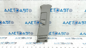 Center pillar trim, upper belt, right, gray, Toyota Prius 20 04-09, gray, worn