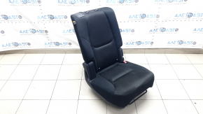 Rear row of seats 2nd row Mazda CX-9 16-17 black leather, fur