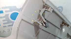 Rear pillar trim left Nissan Sentra 13-19 gray, broken fasteners