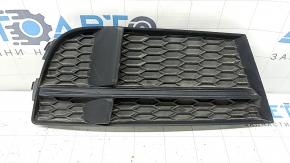 Right front bumper grille for Audi A3 8V 17-20, gloss black, S-line