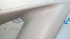 Left rear pillar trim for Nissan Sentra 13-19, gray, scratches