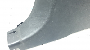 Mazda CX-9 16-23 black center pillar trim, worn, left lower