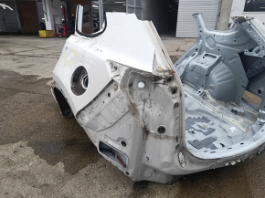 Quarter wing rear left Mazda CX-9 16-23 white, on the body