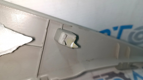 Nissan Maxima A36 16-23 gray rear pillar trim, left, scratches