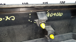 Mazda CX-9 16-23 front left door trim, broken fasteners, scuffed, scratches
