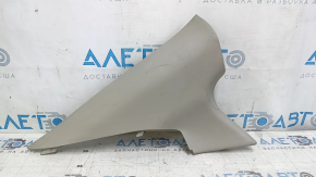 Rear pillar trim left Nissan Versa 12-19 usa gray, worn