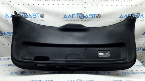 Mazda CX-9 16-23 lower tailgate trim, black scratches, dented plug