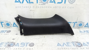 Left rear pillar trim for Infiniti QX50 19-25 front, black, scratched