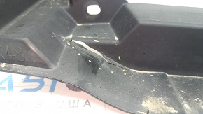 Mazda CX-9 16-23 lower radiator deflector with plug, cracked
