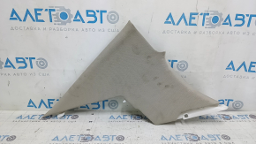 Left rear pillar trim for Infiniti G25 G35 G37 4d 06-15, gray, dry-cleanable