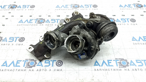 Turbocharger assembly with manifold, left, Porsche Macan 15-18, 3.0T, 106kW