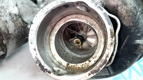 Turbocharger assembly with manifold, left, Porsche Macan 15-18, 3.0T, 106kW