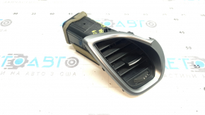 Right dashboard air duct deflector Mazda CX-9 16-23 gray, broken fasteners