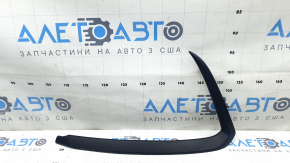 Left front bumper molding for Mazda CX-9 16-23, sand-finished structure