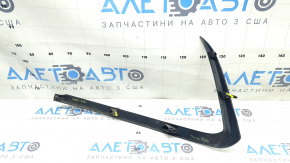 Right front bumper molding for Mazda CX-9 16-23, sand-finished structure