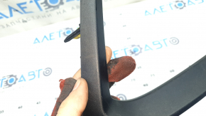 Right front bumper molding for Mazda CX-9 16-23, sand-finished structure