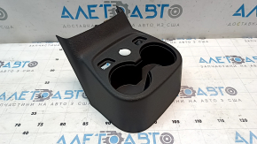 Rear center console trim (cup holders) Chevrolet Volt 16 - black, without cigarette lighter and buttons, scratches
