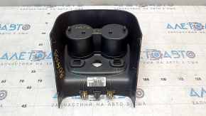 Rear center console trim (cup holders) Chevrolet Volt 16 - black, without cigarette lighter and buttons, scratches