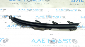 Right bumper grille Mazda CX-9 16-23 without fog lights, structure, sand