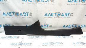 Chevrolet Volt 16 center console trim panel, left side, lower, black, scratched