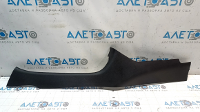 Chevrolet Volt 16 center console trim, right side, lower, black, scratched