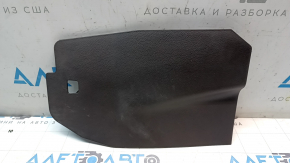 Front left side center console trim for Hyundai Santa FE Sport 13-18, black, scratches