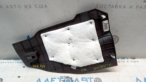 Hyundai Santa FE Sport 13-18 black, scratched center console trim, front right side