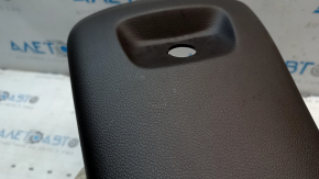 Rear center console trim for Hyundai Santa FE Sport 17-18, black, scuffed
