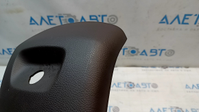 Rear center console trim for Hyundai Santa FE Sport 17-18, black, scuffed