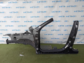 Jeep Cherokee KL 19-23 front left quarter panel on the body, black