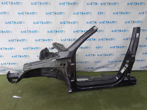 Front left quarter panel VW Tiguan 09-18 graphite LD7P, on the body