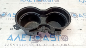 Dodge Challenger 15-23 Restored Center Console Cup Holders, Black, Illuminated, Dry Clean Ready