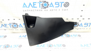Mazda CX-9 16-23 right side center console trim, front, black, scratches