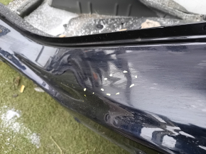 Quarter wing rear left BMW X3 F25 11-17 on the body, black, pokes