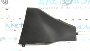 Mazda CX-9 16-23 front left side center console trim, black, scuffed
